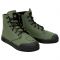 Merlin Knots D3O Side Zip Canvas Motorcycle Boots - Olive Green