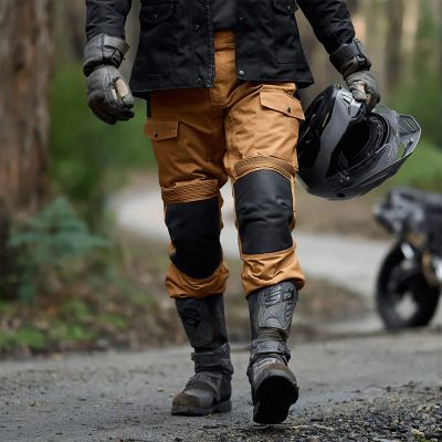 Black Pup Moto Tallarook Gen 2 ADV Waterproof Offroad Motorcycle Pants - Desert Tan