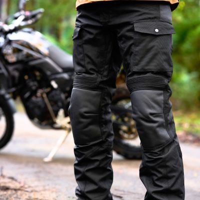 Black Pup Moto Tallarook Gen 2 Waterproof Adventure Motorcycle Pants - Black
