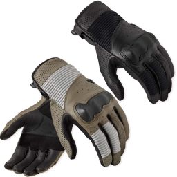 REVIT! Lewisville Retro Leather Motorcycle Gloves