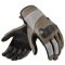 REVIT! Lewisville Retro Leather Motorcycle Gloves - Sand Black