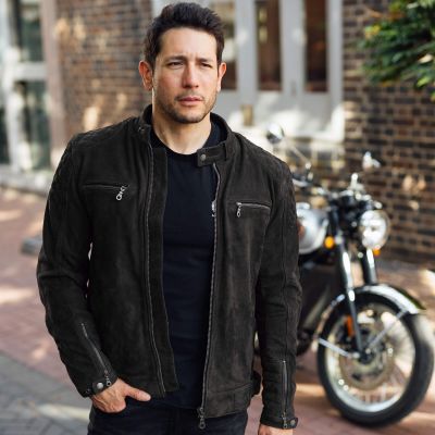 Merlin Torsten AAA Black Leather Motorcycle Jacket