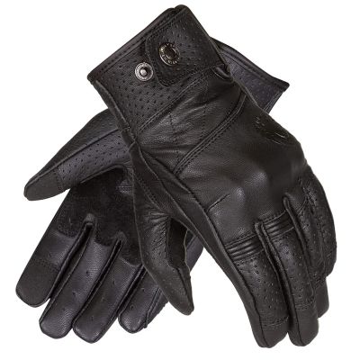 Merlin ladies Legacy D3O Classic Perforated Leather Motorcycle Gloves