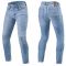 REVIT! Piston 3 Light Blue Skinny Fit Motorcycle Jeans - AA Rated
