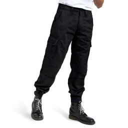 Resurgence Relaxed Fit Cargo Pants - Black - AAA