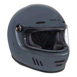 Merlin Revival Vintage Helmet - Nardo Grey