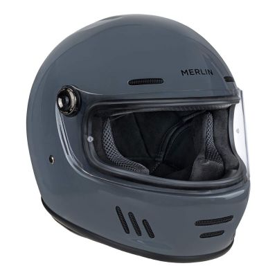 Merlin Revival Vintage Helmet - Nardo Grey