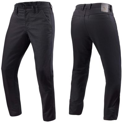 REVIT! Dean 2 TF Black Motorcycle Chino Pants