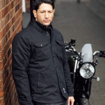 Merlin Renegade AAA Motorcycle Riding Shirt - Black
