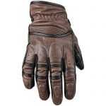 Speed and Strength Rust and Redemption Perforated Leather Summer Motorcycle Gloves With Short Cuff