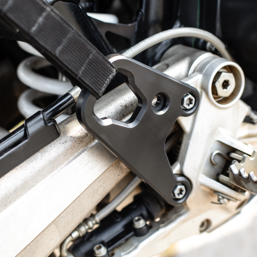 Kriega OS Heel Plate KTM 690 And Husqvarna 701 Fitment