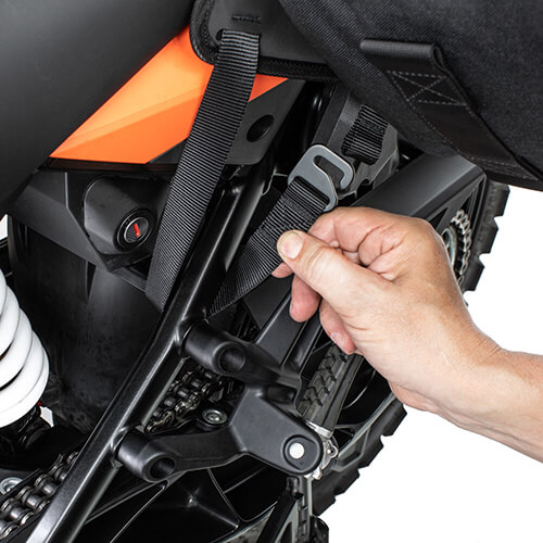 kriega osbase ktm 1050 fitting guide step 1