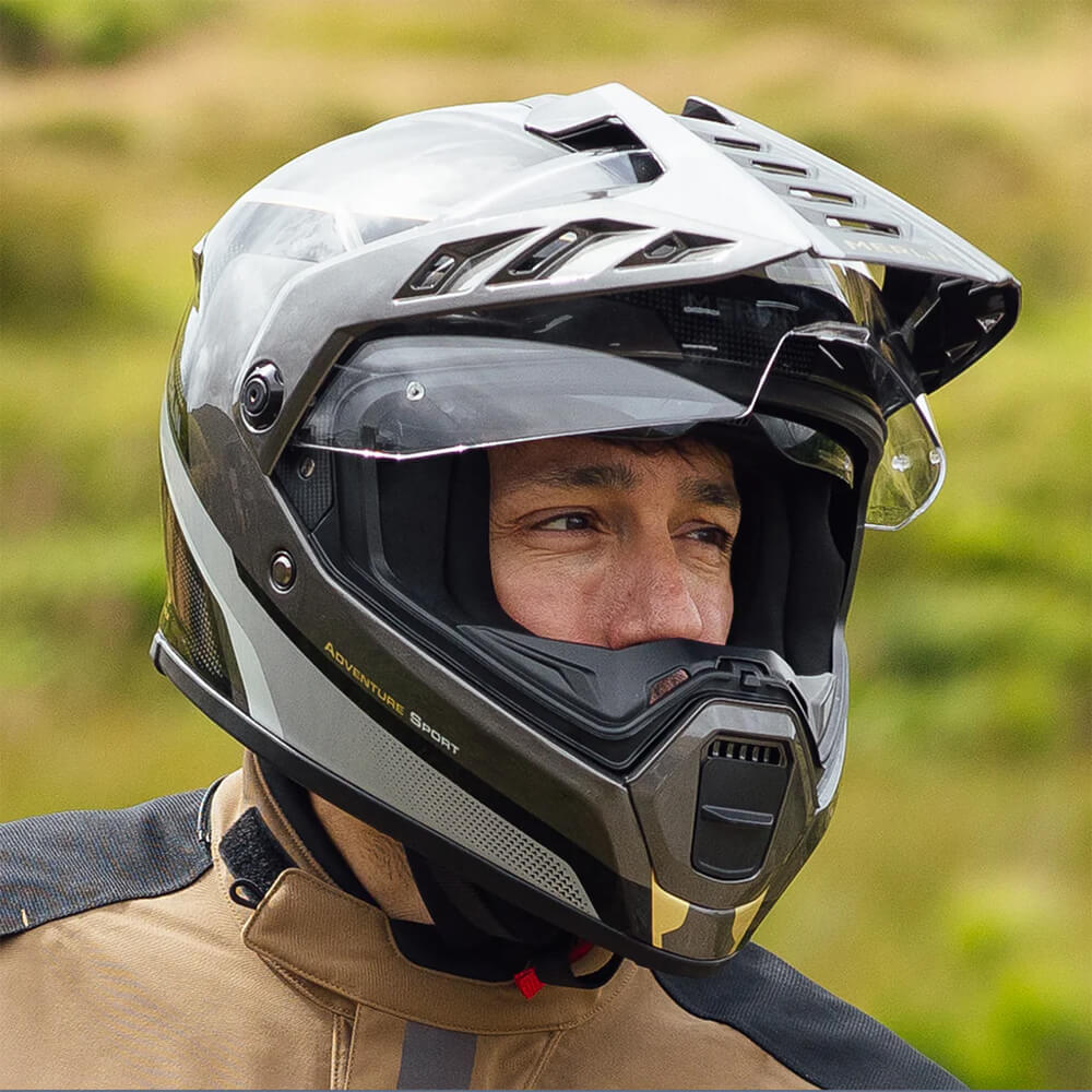 Merlin Torres Adventure Motorcycle Helmet Speed Grey Key Features