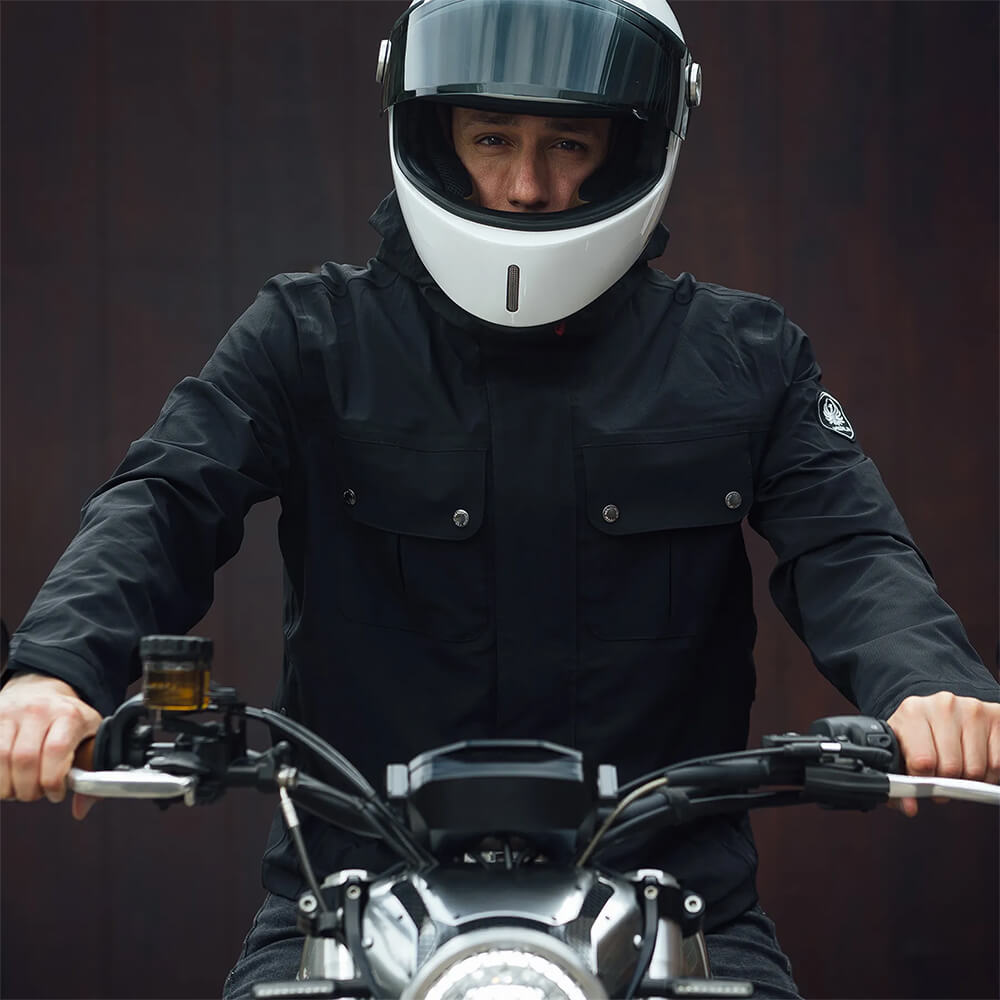 Merlin Bramshaw Motorcycle Rain Over Jacket