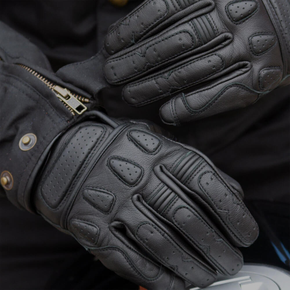 Merlin Finlay Leather Motorcycle Gloves