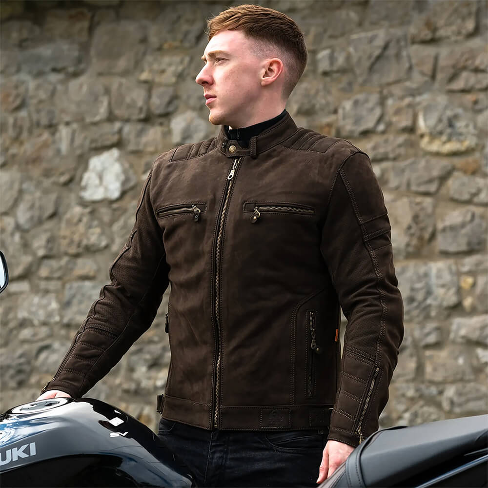 Merlin Miller Summer Leather Motorcycle Jacket