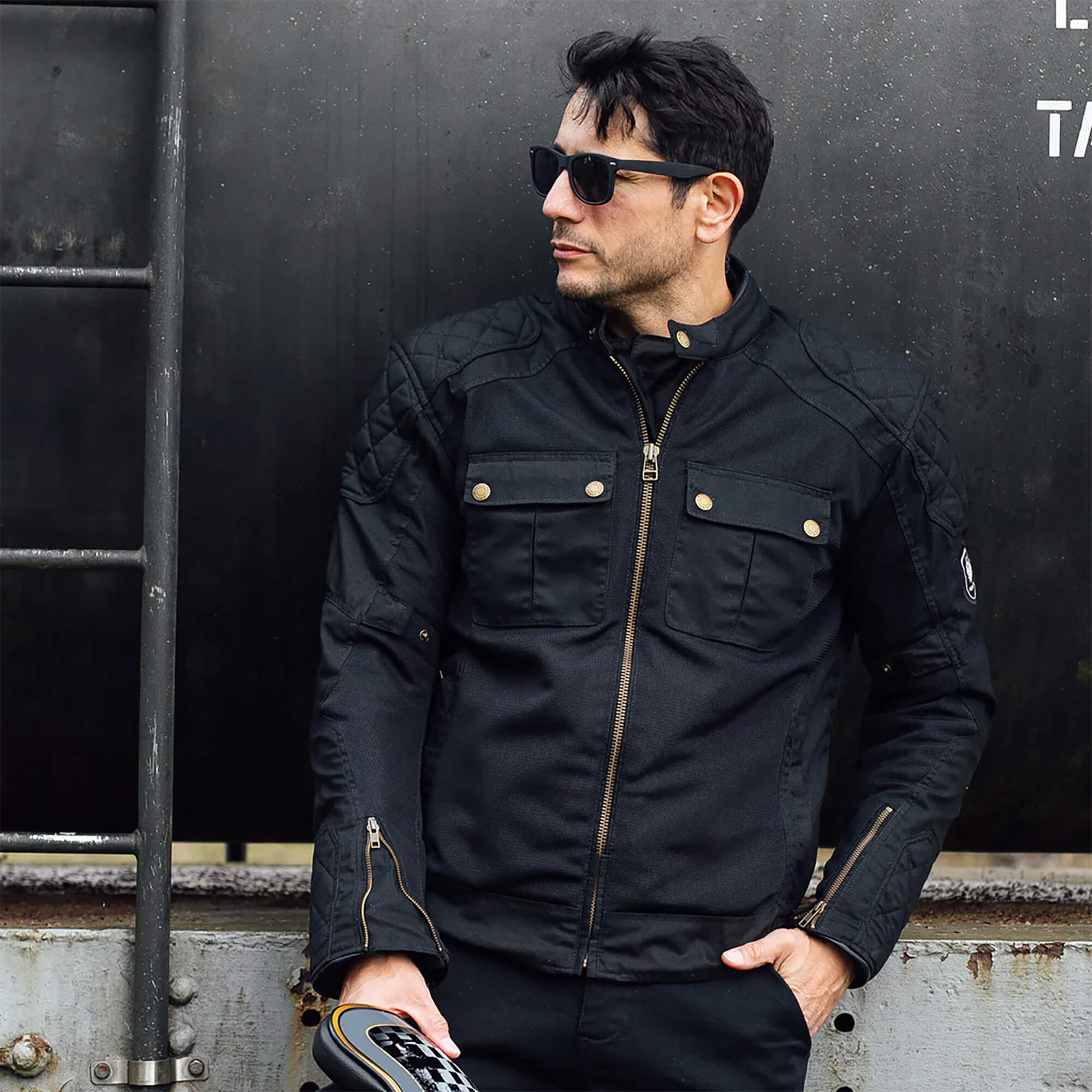 Merlin Shenstone Air II Black Mesh Motorcycle Jacket