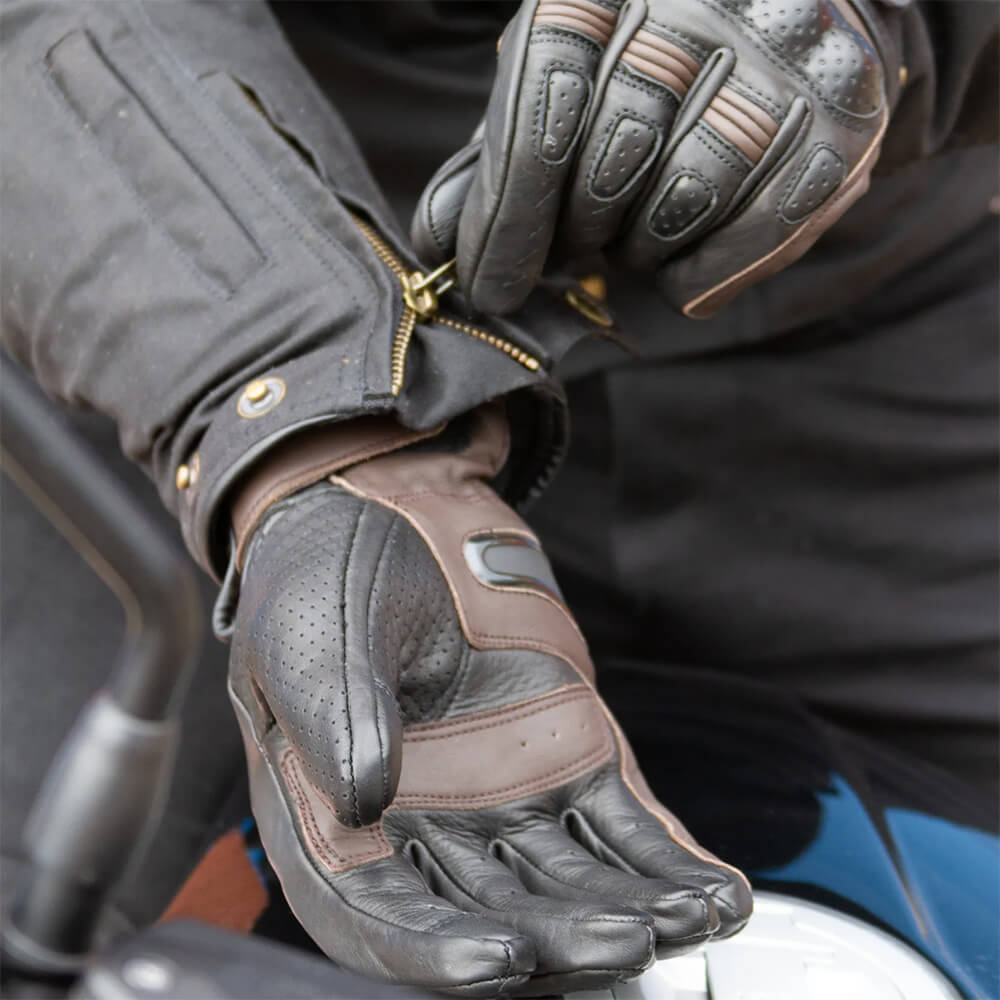 Merlin Thirsk Leather Motorcycle Gloves