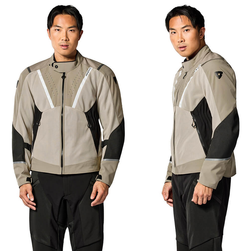 REVIT Airwave 4 Mesh Summer Motorcycle Jacket - Sand