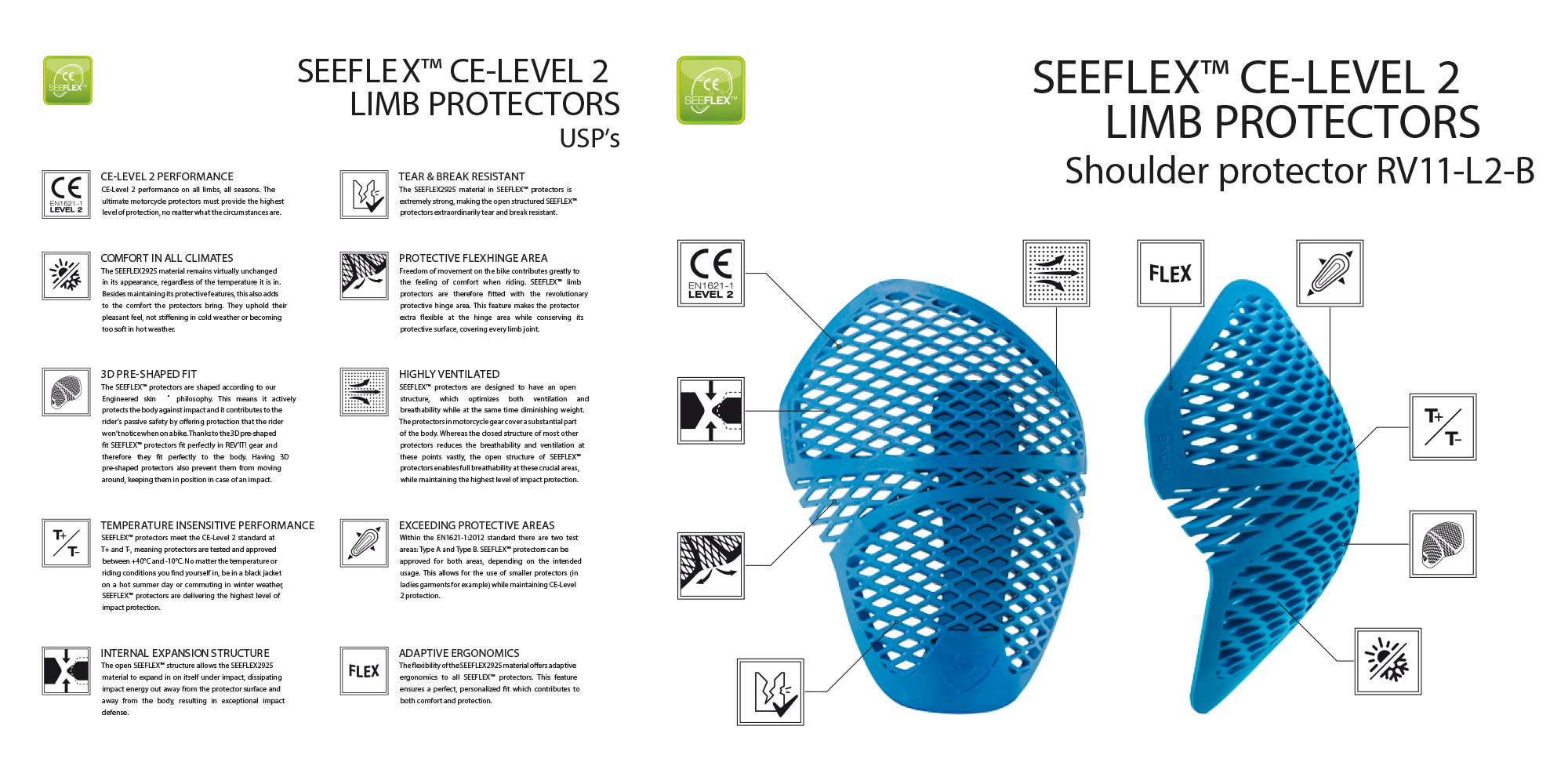 REVIT SEEFLEX RV11 Protective Armour Key Features