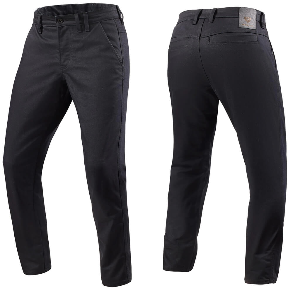 REVIT! Dean 2 SF Black Chino Motorcycle Pants