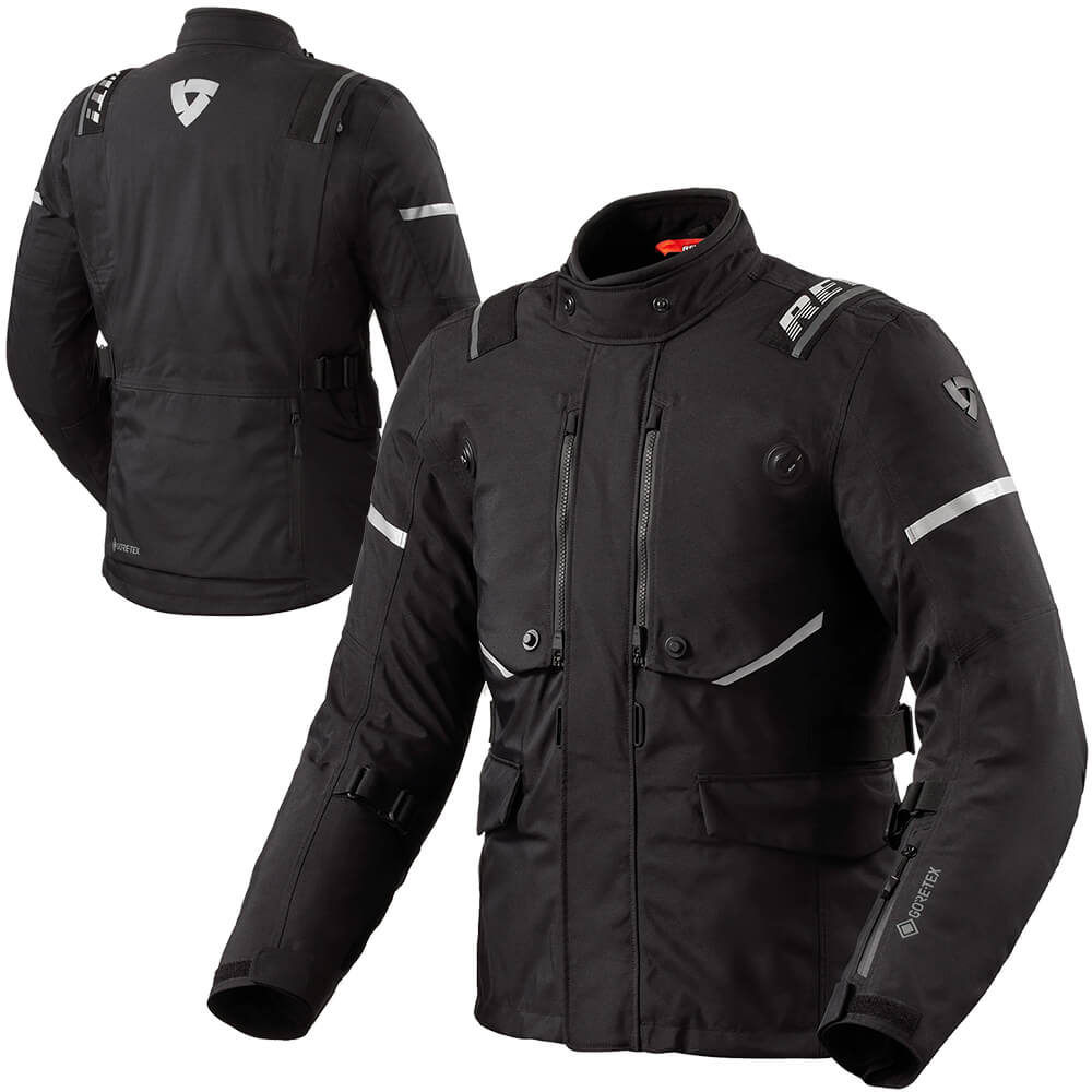 REVIT Vertical GTX Jacket Black 2L Gore-Tex Pro Fabric