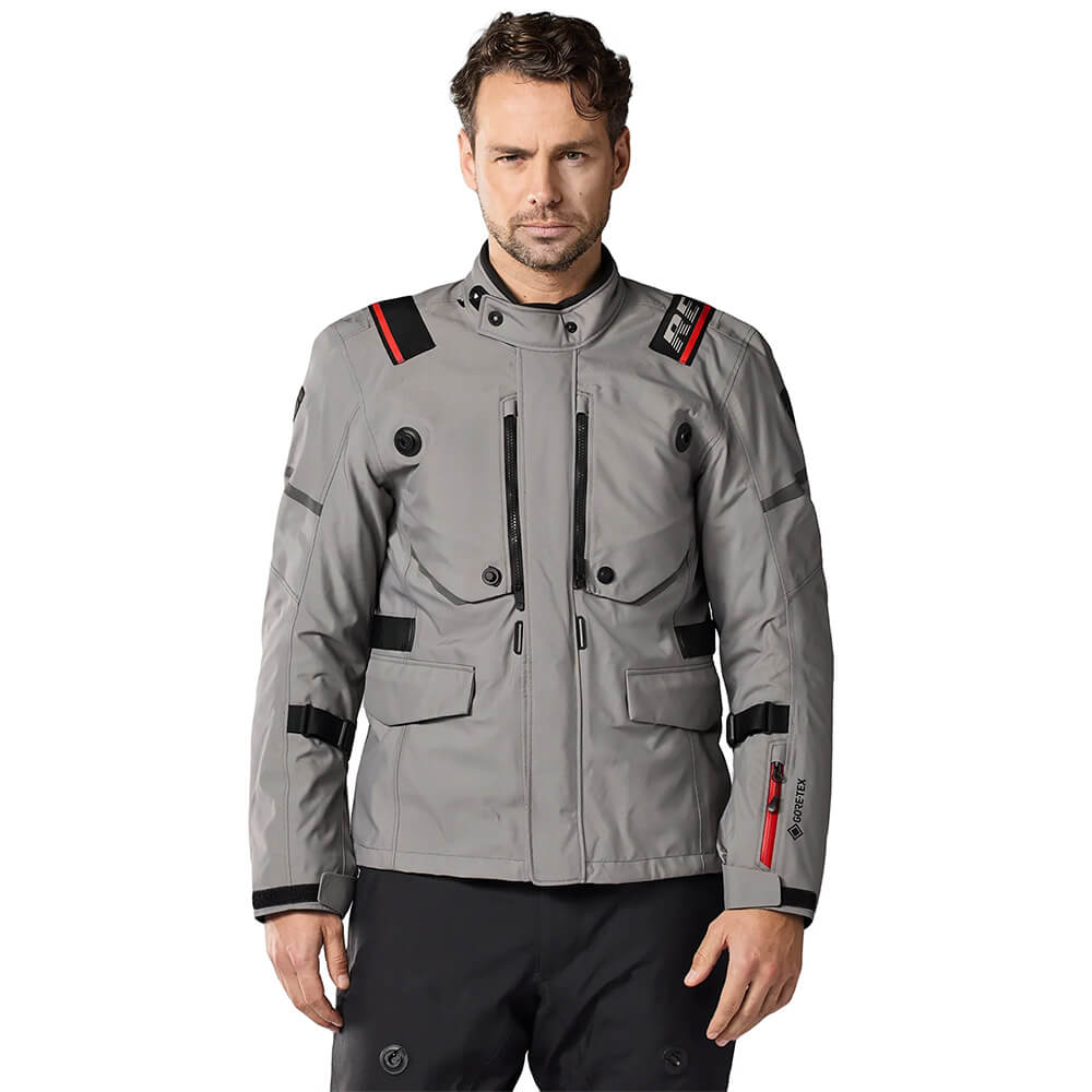 REVIT Vertical GTX Jacket Grey 2L Gore-Tex Fabric