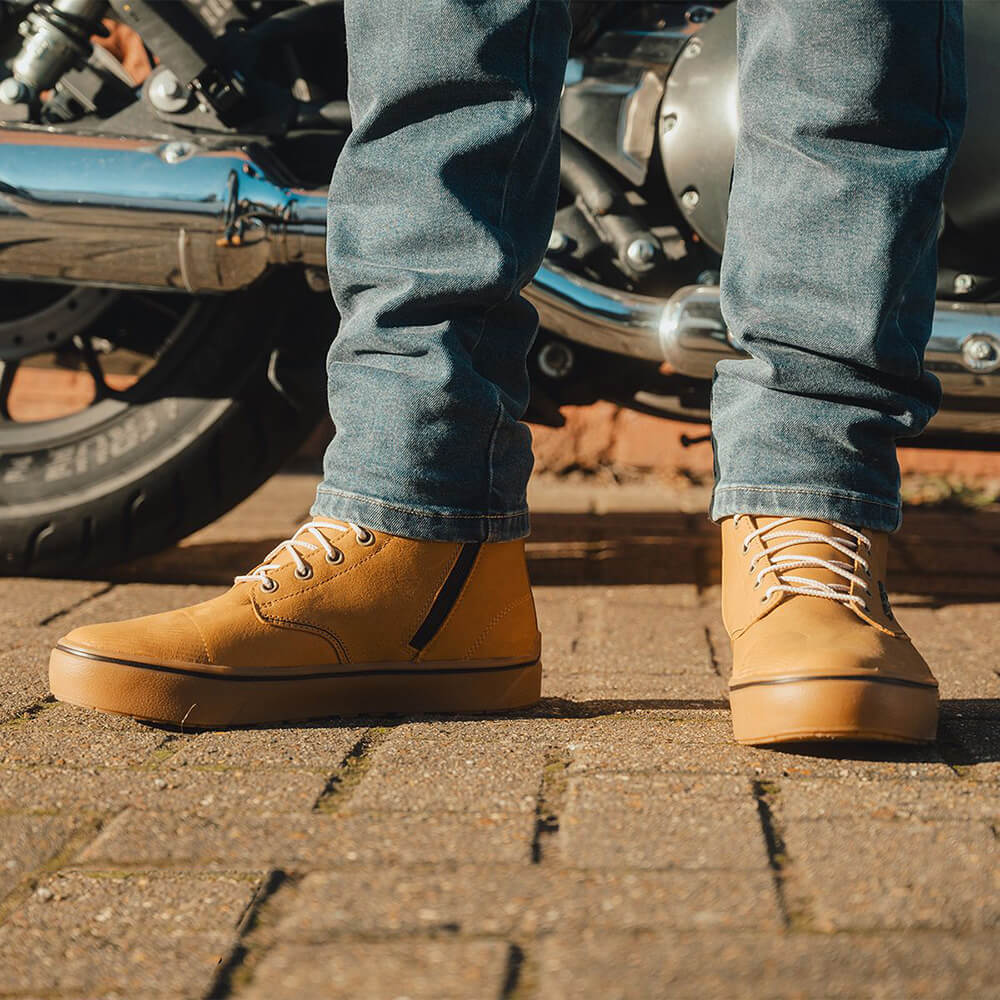 TCX Dartwood Waterproof Motorcycle Shoes Light Brown