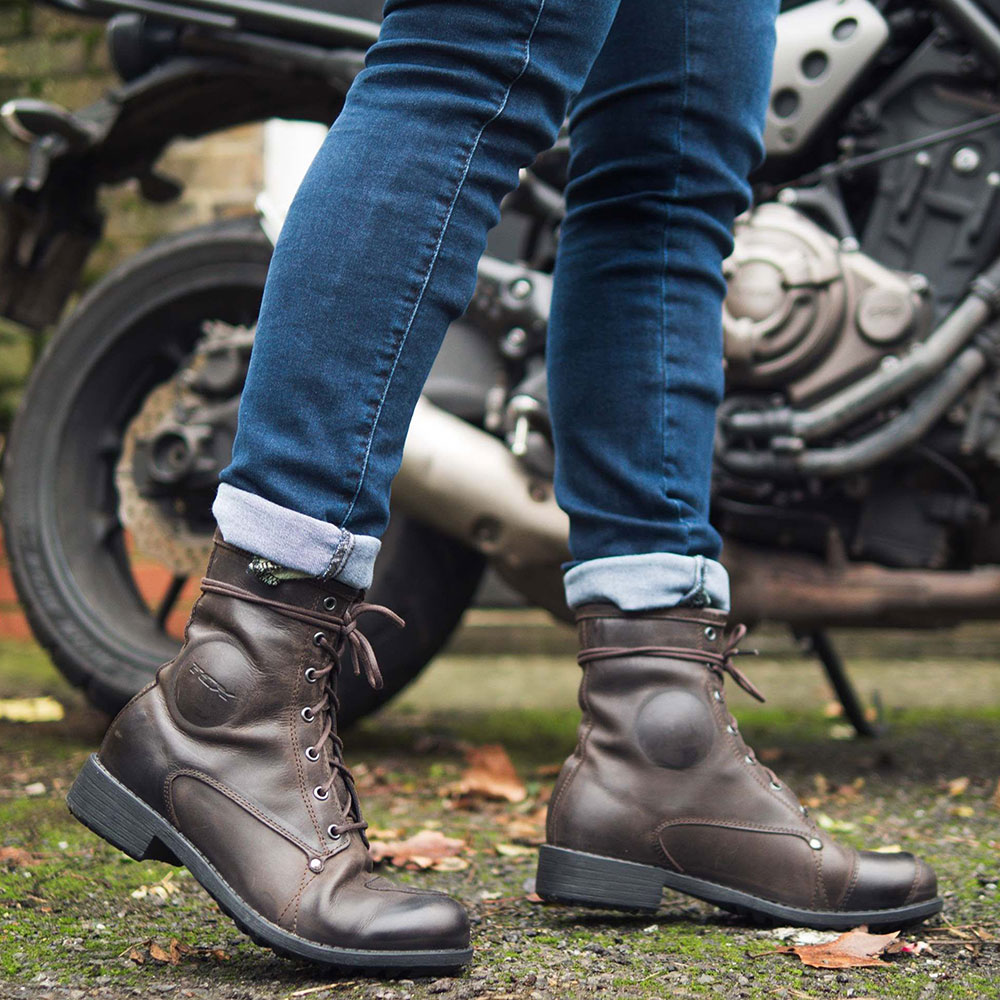 TCX Blend Women's Waterproof Vintage Motorcycle Boots
