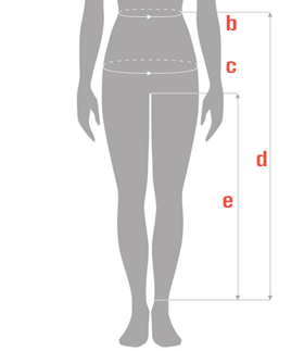 REVIT Women's Jeans Size Guide Chart