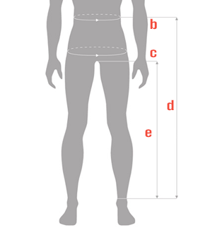 REVIT Jeans Size Guide Chart